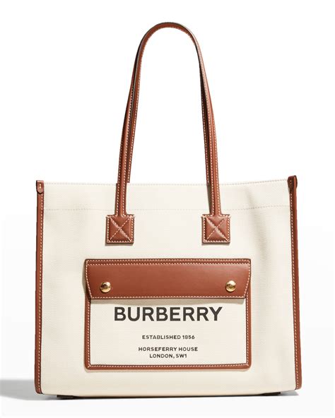 canvas tote bag burberry|burberry bridal collection tote bag.